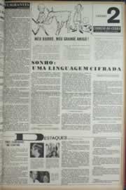 Página do jornal Correio do Ceará de maio de 1973