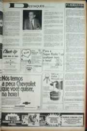Página do jornal Correio do Ceará de maio de 1973