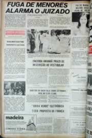 Página do jornal Correio do Ceará de maio de 1973
