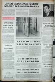 Página do jornal Correio do Ceará de maio de 1973