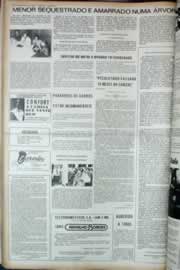 Página do jornal Correio do Ceará de maio de 1973