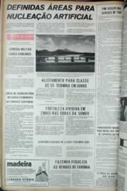 Página do jornal Correio do Ceará de maio de 1973
