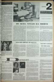 Página do jornal Correio do Ceará de maio de 1973