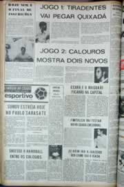 Página do jornal Correio do Ceará de maio de 1973