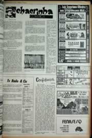 Página do jornal Correio do Ceará de maio de 1973