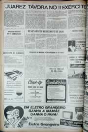 Página do jornal Correio do Ceará de maio de 1973