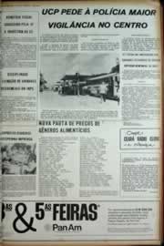 Página do jornal Correio do Ceará de maio de 1973