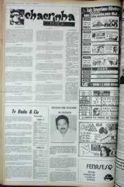 Página do jornal Correio do Ceará de maio de 1973