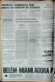 Página do jornal Correio do Ceará de maio de 1973