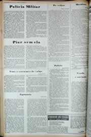 Página do jornal Correio do Ceará de maio de 1973