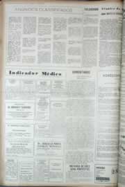 Página do jornal Correio do Ceará de maio de 1973