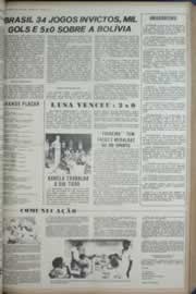 Página do jornal Correio do Ceará de maio de 1973