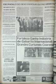 Página do jornal Correio do Ceará de maio de 1973