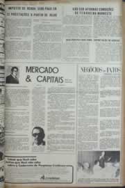Página do jornal Correio do Ceará de maio de 1973