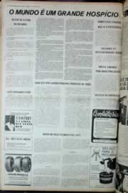 Página do jornal Correio do Ceará de junho de 1973