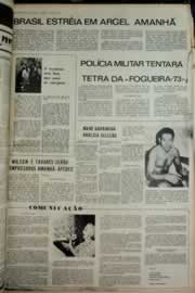 Página do jornal Correio do Ceará de junho de 1973