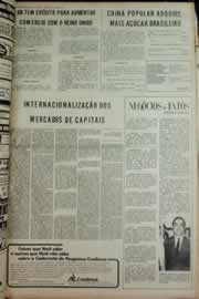 Página do jornal Correio do Ceará de junho de 1973