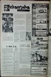 Página do jornal Correio do Ceará de junho de 1973
