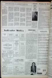 Página do jornal Correio do Ceará de junho de 1973