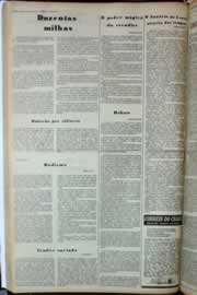 Página do jornal Correio do Ceará de junho de 1973
