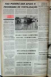 Página do jornal Correio do Ceará de junho de 1973
