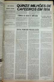 Página do jornal Correio do Ceará de junho de 1973