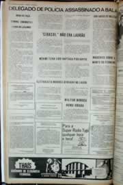 Página do jornal Correio do Ceará de junho de 1973