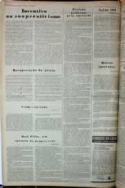 Página do jornal Correio do Ceará de junho de 1973