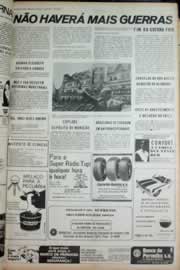 Página do jornal Correio do Ceará de junho de 1973
