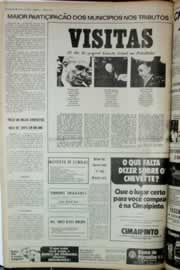 Página do jornal Correio do Ceará de junho de 1973