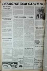 Página do jornal Correio do Ceará de julho de 1973