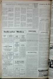 Página do jornal Correio do Ceará de julho de 1973