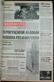 Página do jornal Correio do Ceará de julho de 1973