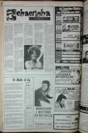 Página do jornal Correio do Ceará de julho de 1973