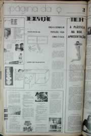Página do jornal Correio do Ceará de julho de 1973