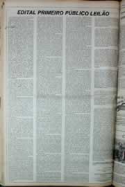 Página do jornal Correio do Ceará de julho de 1973