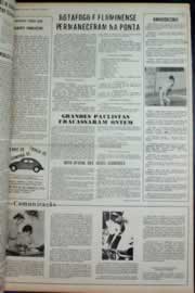 Página do jornal Correio do Ceará de julho de 1973