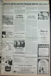 Página do jornal Correio do Ceará de julho de 1973