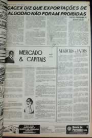 Página do jornal Correio do Ceará de julho de 1973