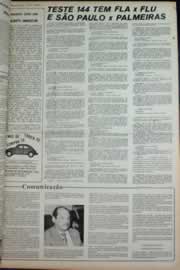 Página do jornal Correio do Ceará de julho de 1973