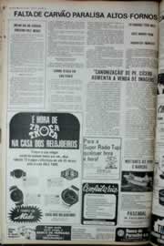 Página do jornal Correio do Ceará de julho de 1973