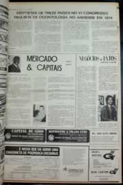 Página do jornal Correio do Ceará de julho de 1973
