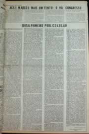 Página do jornal Correio do Ceará de julho de 1973