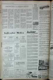 Página do jornal Correio do Ceará de julho de 1973