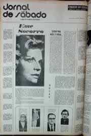 Página do jornal Correio do Ceará de julho de 1973