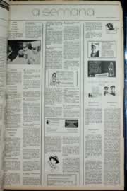 Página do jornal Correio do Ceará de julho de 1973