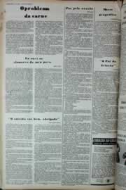 Página do jornal Correio do Ceará de julho de 1973