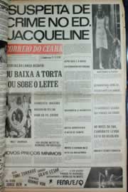 Página do jornal Correio do Ceará de julho de 1973