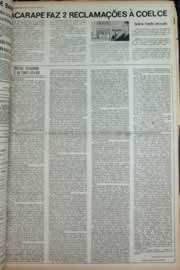 Página do jornal Correio do Ceará de julho de 1973