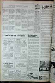 Página do jornal Correio do Ceará de julho de 1973